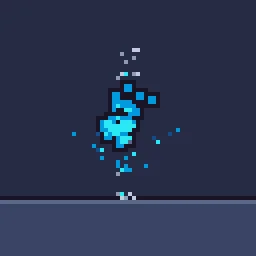Rune Geyser particle effect