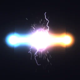 Beam Clash particle effect
