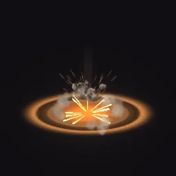 Ground Slam Crater particle effect