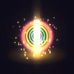 Rebirth Burst particle effect