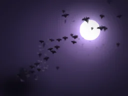 Bat Swarm particle effect