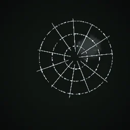 Spider Web Shot particle effect