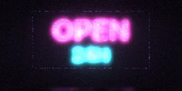 Neon Sign particle effect