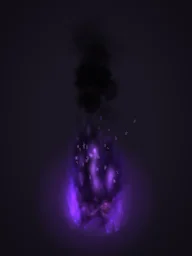 Umbral Flame particle effect