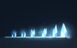 Glacial Spike Line particle effect
