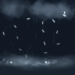Hailstorm particle effect