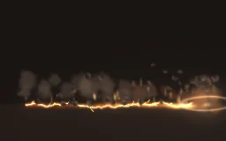 Seismic Fissure particle effect