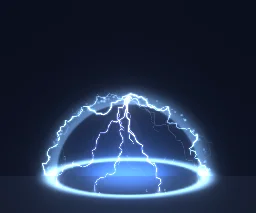 Thunder Dome particle effect