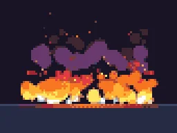 Firewall particle effect