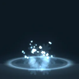 Cryo Grenade particle effect