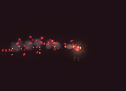 Firecracker String particle effect