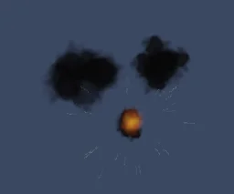 Flak Barrage particle effect