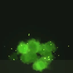 Toxic Gas Explosion particle effect