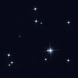 Efeito de partículas Estrelas Cintilantes