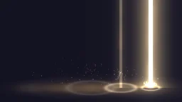 Radiant Barrage particle effect