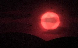Blood Moon particle effect