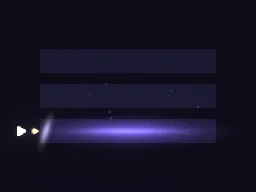 Menu Select Glint particle effect