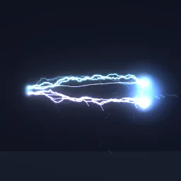 Taser Zap particle effect