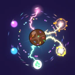 Rainbow Color Bomb particle effect