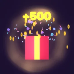 Daily Gift Pop particle effect