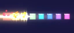 Line Clear Sweep particle effect