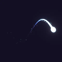 Swipe Sparkle Trail particle effect