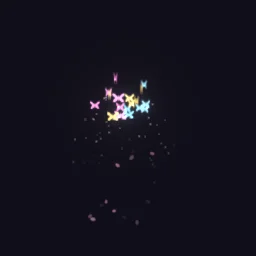 Butterfly Swarm particle effect