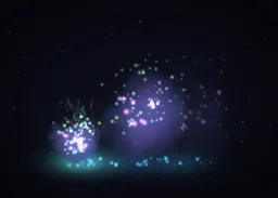Glowcap Spores particle effect