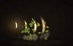 Primal Roar particle effect