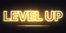 Efeito de partículas Texto de Neon se Escrevendo
