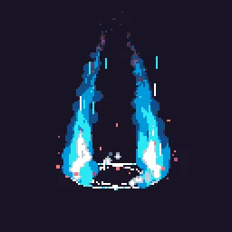 Efeito de partículas Aura em Pixel Art
