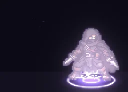 Pixel Art Blink Teleport particle effect