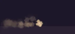 Running Dust particle effect