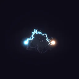 Overcharged Battery particle effect