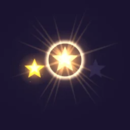 Star Rating particle effect