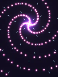 Bullet Hell Pattern particle effect