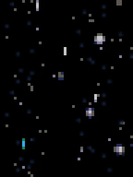 Scrolling Starfield particle effect