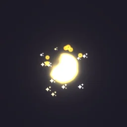 Gold Dust Puff particle effect