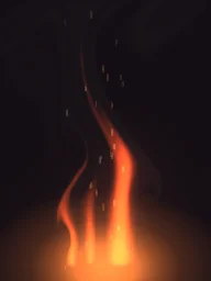 Fire Pillar particle effect