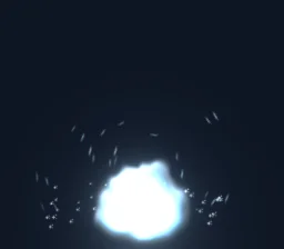 Frost Explosion particle effect