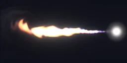 Jet Thruster Flame particle effect