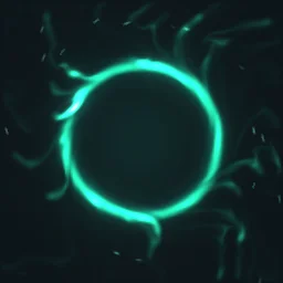 Emerald Magic Portal particle effect