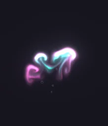 Potion Vapour: Potion vapour effect for 2D games: a splash of brew throws up pink and teal vapour that swirl together and mix, with droplets and bubbles.