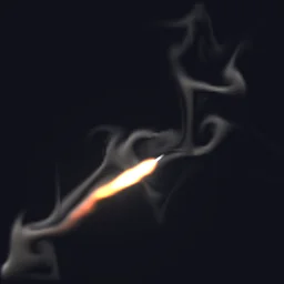 Rocket Smoke Trail particle effect