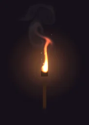 Smoking Torch particle effect
