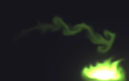 Toxic Spit particle effect