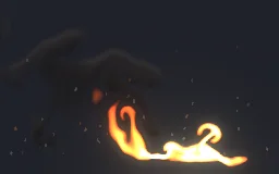 Spreading Wildfire particle effect