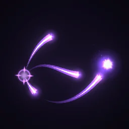 Arcane Missiles particle effect