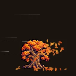 Autumn Gust particle effect