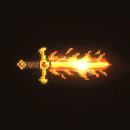 Blade Enchant particle effect
